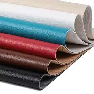 Matte Fabric Leather Crumpled Synthetic Leather PU Vegan Leather Fabric For Sofa Car Seat Covers
