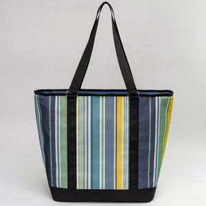 Wholesale Zipper Cooler Tote Bag Custom Printing Insulated Tote Bag for Shopping Beach Groceries - Product Image 4