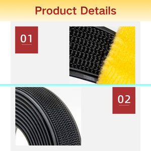 Moule d'injection personnalisé en usine pour bande de fixation en nylon écologique, tampon de serpillière réutilisable et lavable, boucle auto-agrippante, recharge rapide, remplacement - Product Image 2