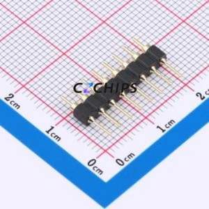 XDZ254C-1-08-Z-3.0-G1 Pin Header Through hole Component (THT),P=2.54mm Connector 1x8P 2.54mm 2.54mm Round Pin - Product Image 1