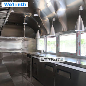 Прицеп для мороженого, тележка для кофе, мобильный грузовик, тележка для еды с полностью кухонным прицепом для еды - Product Image 5