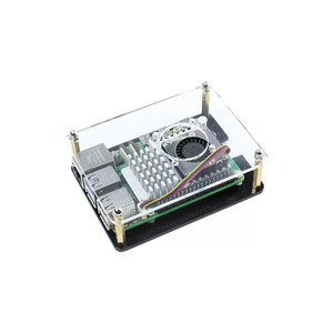 Raspberry Pi รุ่นที่ 5 5B/4B/3B+คลัสเตอร์คูลลิ่งเชลล์กล่องอะคริลิคป้องกันเชลล์แบบวางซ้อนกันได้ - Product Image 2