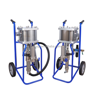 เครื่องพ่นสีแบบลมอัดไร้อากาศ GP2569-2 สำหรับงานอุตสาหกรรม ได้รับการรับรองมาตรฐาน CE ความจุถ้วย 18.8 ลิตร/นาที อัตราส่วนแรงดัน <span class=keywords><strong>69</strong></span>:1 สำหรับพ่นสี - Product Image 1