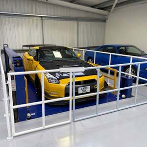 Puente de elevación de 4 postes para coche, elevador hidráulico de cuatro columnas para coche, sistema de elevación de estacionamiento para taller de reparación de vehículos - Product Image 6