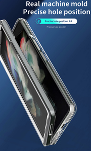 Funda transparente acrílica para teléfono a prueba <span class=keywords><strong>de</strong></span> golpes para <span class=keywords><strong>Samsung</strong></span> <span class=keywords><strong>Z</strong></span> <span class=keywords><strong>Fold</strong></span> <span class=keywords><strong>3</strong></span> 5G Soft TPU + PC Skin-Feel China Factory <span class=keywords><strong>Precio</strong></span> al por mayor Funda para teléfono - Product Image 5