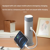 Lampe de bureau LED rétractable rechargeable portable en gros pour la maison, bureau, salon, protection des yeux, éclairage de lecture pour les voyages
