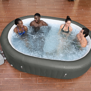 2024 Bestway 60067 Spa Mauritius Smart 180 AirJet Massage Bulles Bain à remous <span class=keywords><strong>gonflable</strong></span> - Product Image 2