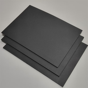 Eco-Friendly Recycled Black Cardboard 350gsm Biodegradable Pulp - Product Image 1