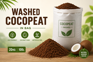Wholesale Natural Washed Cocopeat PP <b>Bag</b> Screened Coconut Peat <b>Soil</b> Conditioner Gardening Nursery Agriculture <b>Bag</b> EC Below 0.5 - Product Image 6