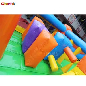 Grand <span class=keywords><strong>toboggan</strong></span> extérieur commercial gonflable de <span class=keywords><strong>toboggan</strong></span> d'eau pour des enfants à vendre <span class=keywords><strong>Trampoline</strong></span> de divertissement commercial - Product Image 4