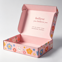 Service personnalisé, boîtes d'expédition élégantes et attrayantes, aspect charmant, pour emballer de petits cadeaux