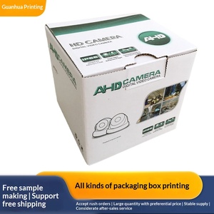 Emballage de protection environnementale en carton ondulé avec film couleur pour boîte mystère de crème pour le visage, cosmétiques et cadeaux (impression offset) - Product Image 2