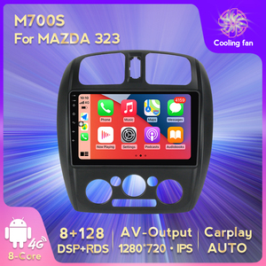 Mekede 9 "8 core điều khiển bằng giọng nói Car DVD Player cho Mazda 323 BT Wi-Fi đài phát thanh stereo GPS - Product Image 2