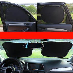 Parasol de coche de verano de alta calidad, parabrisas recubierto de plata, conjunto de bloqueador solar lateral delantero, protector solar para ventana, parasol - Product Image 2