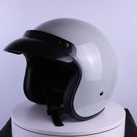 2025 rétro casque moto mode demi-visage casque respirant et ventilé casque d'équitation électrique Cascos Para Moto