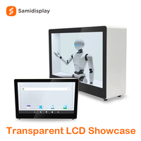 Exhibidor Interactivo con Pantalla LCD Táctil y Holograma 3D Personalizado, Holobox