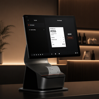 Настольный POS-терминал SUNMI T3 Pro MAX Flagship, моноблок, корпус из алюминиевого сплава, сенсорный экран с защитой от отпечатков пальцев