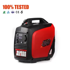 Bison Maker Arranque manual 110V 220V 3Kva 3Kw Generador inversor de Marco abierto silencioso