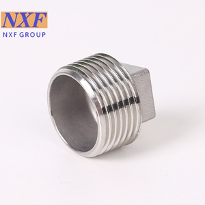 Nxf <span class=keywords><strong>A240</strong></span> 316H/1cr17ni12mo 2/31609 DN15-1200 áp lực cao Class3000-9000 thép không gỉ giả mạo phù hợp vuông hoặc Hex đầu cắm - Product Image 1