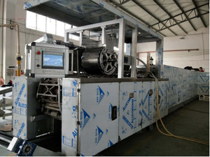 Made in China Offre Spéciale Boulangerie Machine Doux Gaufre Ligne De Production/Waffle <span class=keywords><strong>four</strong></span>/gaufre faisant la Machine de Course 24 heures 2021 - Product Image 4