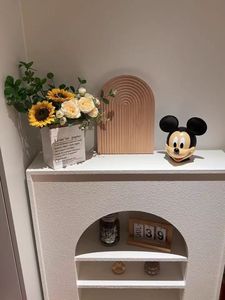 Plateau décoratif en bois naturel en forme de vague pour la cuisine, le salon, la chambre à coucher et la décoration intérieure, plateau de service en bambou - Product Image 5