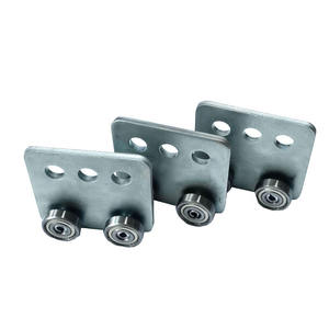 Rouleaux de rideau en acier <span class=keywords><strong>pour</strong></span> camion, rouleaux de porte de grange suspendus, rail de <span class=keywords><strong>chariot</strong></span>, roue, Unistrut, acier allié ASTM, découpe, soudage, pliage - Product Image 1