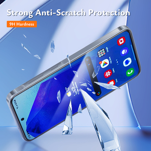 Film protecteur d'écran en verre trempé pour té<span class=keywords><strong>l</strong></span>éphone portable 2.5D 9H pour Samsung Galaxy A06 A16 A26 A36 A56 A76 - Product Image 5