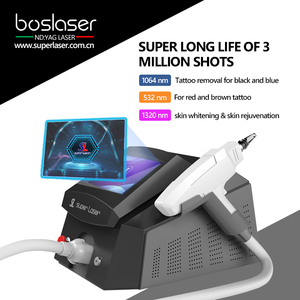 جهاز إزالة الوشم بالليزر Q-Switched <span class=keywords><strong>NdYag</strong></span> المحمول، جهاز مكتبي بطول موجي 755 نانومتر/532 نانومتر، جهاز بيكو ثانية تجاري للعناية بالبشرة - Product Image 5