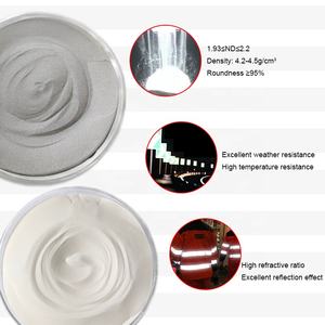 反射粉末顔料超微細800メッシュグレーアルミニウムコーティングガラスビーズ反射粉末反射インク用 - Product Image 4