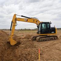 Excavatrice sur chenilles d'occasion CAT 312D2L, 13 tonnes, d'origine, pour travaux de terrassement et de construction