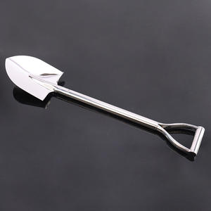 Xilei Hardware, pelle carrée en acier inoxydable, outil agricole de jardinage, pelle de terrassement extérieure, lame métallique - Product Image 5