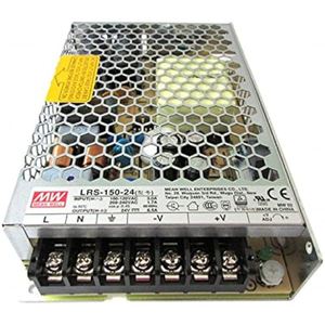Alimentation à découpage Meanwell LRS-150-24, 24 Vcc 6,5 A, double sortie, alimentation industrielle, refroidissement par convection naturelle - Product Image 3