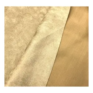 100 Polyester Single sided deerskin velvet Knitted bottom planting flannelette flocking fabric Knitted fabric Suede fabric