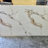 ONSUN-Panneau UV de haute qualité 1220*2800*2mm, feuille de PVC marbrée, profil de décoration intérieure en polyuréthane, capacité de conception de modèle 3D