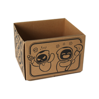 12x12x12 Brown Shipping Box Petite boîte à jouets pour enfants
