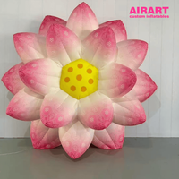 Ballon Lotus DIY pour Décoration de Gala, Modèle Gonflable de Fleur Artificielle pour Idées de Fête