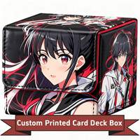 Коробка для колоды карт FX Custom с печатью, совместимая с картами Magic: The Gathering Commander, мелкосерийное производство OEM/ODM
