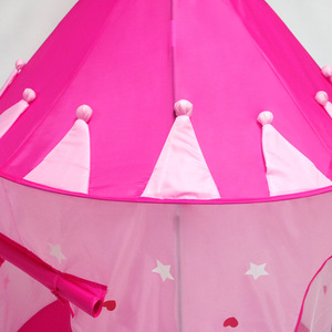 Tente de jeu pour enfants Château de princesse qui brille dans le noir, tente de jeu pop-up pour enfants, pliable, pour une utilisation en intérieur et en extérieur - Product Image 5