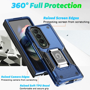 Soporte Magnético para Coche con Carcasa Protectora para Teléfono Celular <span class=keywords><strong>Samsung</strong></span> <span class=keywords><strong>Galaxy</strong></span> <span class=keywords><strong>Z</strong></span> Fold 2 3 <span class=keywords><strong>4</strong></span>, Carcasa Universal para <span class=keywords><strong>Samsung</strong></span> <span class=keywords><strong>Z</strong></span> Lip 5 - Product Image 5