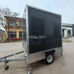 Toilettes mobiles de luxe portables 2025, remorque de toilettes publiques avec douche - Product Image 3