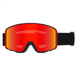 Nouveau modèle de lunettes de ski cylindriques, double couche anti-buée, coupe-vent, cadre en TPU, lentille en PC, lunettes de ski pour adultes - Product Image 1