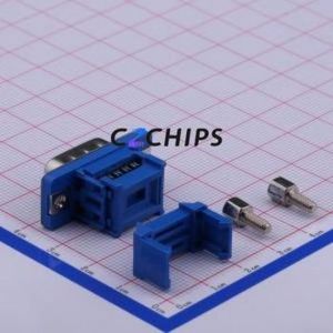 D-DML009PM-L000 D-Sub/VGA Connector Connector ( Connector Type: Standard D-Sub )( Gender: Male )( Total Number of PINs: 9P ) - Product Image 2