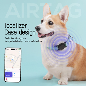 Kalung Anjing Poliester yang Dapat Disesuaikan dengan Gesper Kokoh dan Tahan Lama untuk Anjing Kecil/Sedang dengan Perlindungan Pelacak Air Tag Kustom. - Product Image 3