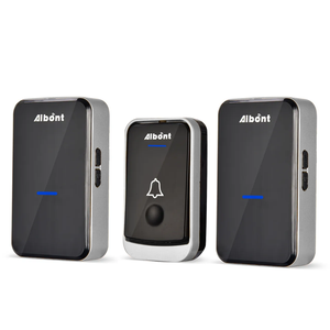 Modèle Q192-BS Best-seller <span class=keywords><strong>Sonnette</strong></span> de porte à piles 1 bouton à distance 1 plug-in Récepteurs <span class=keywords><strong>Sonnette</strong></span> <span class=keywords><strong>sans</strong></span> <span class=keywords><strong>fil</strong></span> - Product Image 2