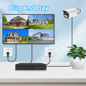 กล้องวงจรปิดไร้สาย HongGlobal 8MP รองรับ POE Switch พร้อมแอป XMEye Pro และ ICSee ความละเอียด 4K รองรับ 4SATA 8SATA 36/64 ช่อง NVR เครื่องบันทึกวิดีโอเครือข่าย - Product Image 4