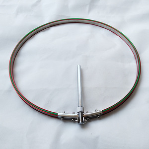 Anneau universel en acier inoxydable, piquet de sol solide, diamètres 40 et 45, pour matériel de pêche en eau douce, réservoir et étang - Product Image 2