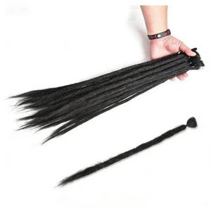 Prix bas, vente en gros, très demandé : Cheveux synthétiques pour dreadlocks, 22 pouces, 7g, 1 brin/paquet, en fibre haute température pour femmes - Product Image 3