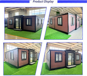 Tùy chỉnh prefab gấp di động nhà di động 1 phòng ngủ màu tùy chỉnh đúc sẵn có thể gập lại container nhà - Product Image 3