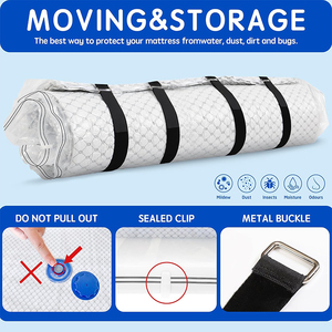 <span class=keywords><strong>Sac</strong></span> de rangement <span class=keywords><strong>sous</strong></span> <span class=keywords><strong>vide</strong></span> personnalisable spécial de grande taille et épais pour matelas Rangement <span class=keywords><strong>professionnel</strong></span> en plastique réutilisable - Product Image 6