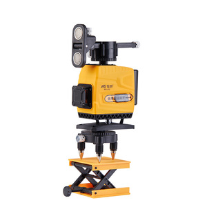 Laser Level Green <b>Light</b> 505-520nm Infrared Diagonal Line <b>Projector</b> Millimeter Accuracy Li-Ion Battery Powered - Product Image 4